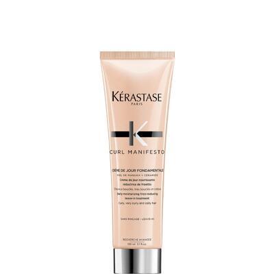 Kérastase CURL MANIFESTO CRÈME DE JOUR FONDAMENTALE BEZOPLACHOVÁ PÉČE REDUKUJÍCÍ KREPATĚNÍ PRO VLNITÉ A  KUDRNATÉ VLASY  150 ml