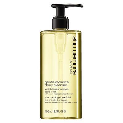 Shu uemura GENTLE RADIANCE DEEP CLEANSER LEHKÝ ČISTÍCÍ ŠAMPON PRO VŠECHNY TYPY VLASŮ A VLASOVÉ POKOŽKY  400 ml