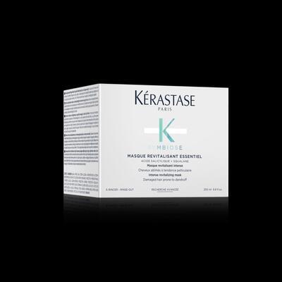 Kérastase   SYMBIOSE MASQUE REVITALISANT ESSENTIEL INTENZIVNÍ REVITALIZAČNÍ MASKA PRO POŠKOZENÉ VLASY SE SKLONEM K TVORBĚ LUPŮ.  200 ml - 2